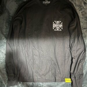 Black Awful Lot of Cough Syrup x WCC Long Sleeve Men’s Shirt